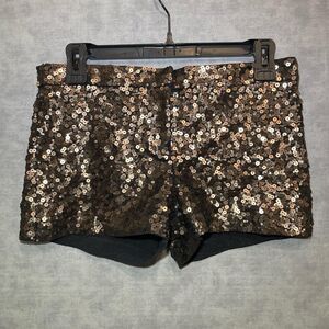 Express sequin shorts